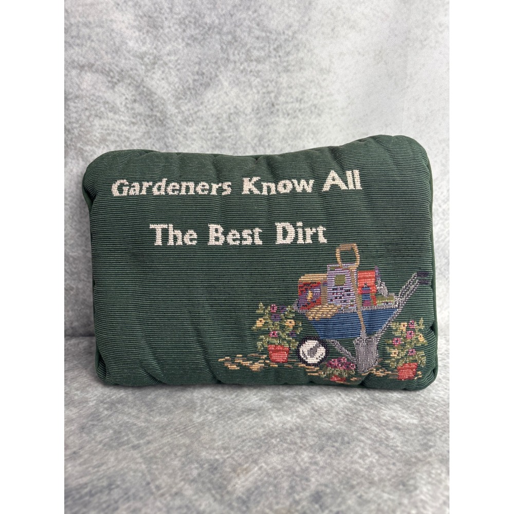 Cottagecore Gardening Tapestry Accent Pillow Gardeners Know All The Best Dirt